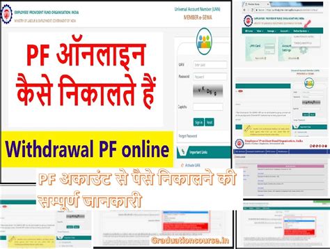 PF अकाउंट से पैसे निकालने की सम्पूर्ण जानकारी | PF Withdrawal Online ...