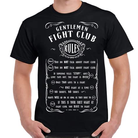 Gray Fight Club Shirt