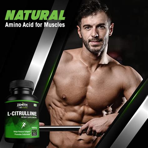 L-Citrulline - Natural Amino Acid for Sports Performance and Good Health