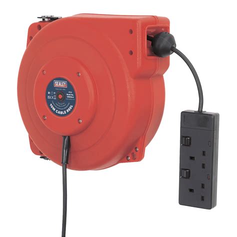 Power Extension Cord Retractable Reel Australian 15m 240v