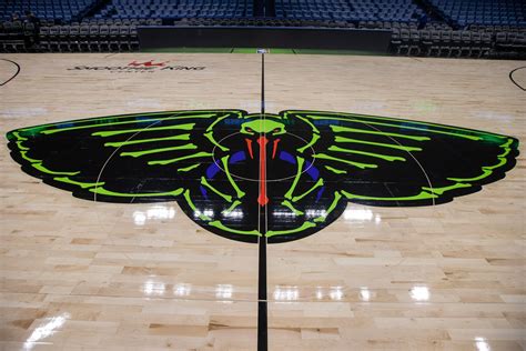 Photos: First look at Pelicans 2023-24 City Edition court | New Orleans ...