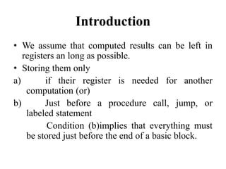 Image result for Algorithm for Simple Code Generator