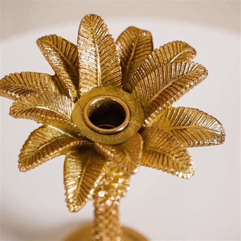 Tropical Palm Tree Candle Stand Online - Premium Candle Stand | Nestasia