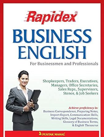 Buy RAPIDEX BUSINESS ENGLISH Book Online at Low Prices in India ...