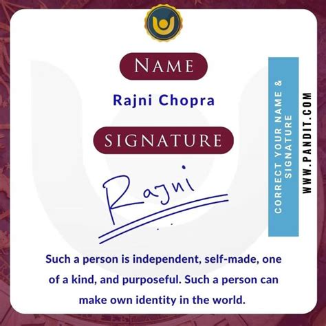 Lucky Name with Lucky Signature Report - Pandit.com