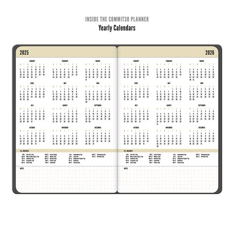 Shop the Best 2026 Planner Commit30 Weekly Goal-Crushing Day Planners