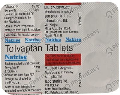 Natrise Tablet: Uses, Side-effects, Price, Dosage & More Info - PharmEasy