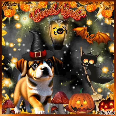 25+ Ghostly Good Night Halloween GIFs for a Frightfully Cozy and Spooky ...