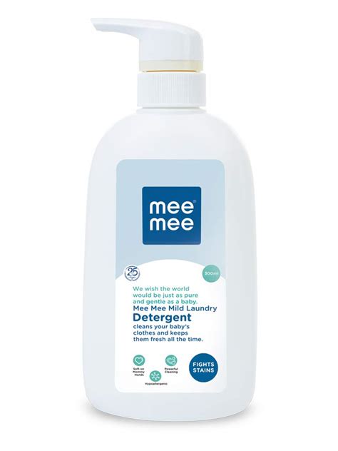 Mee Mee Mild Baby Liquid Laundry Detergent, 300ml, White : Amazon.in ...