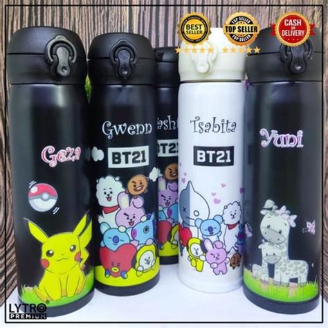 Jual TUMBLER NIAGARA CUSTOM NAMA / LOGO SATUAN PRINT UV FULL WARNA - 1 ...
