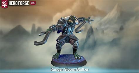 Ranger Gloom Stalker - made with Hero Forge