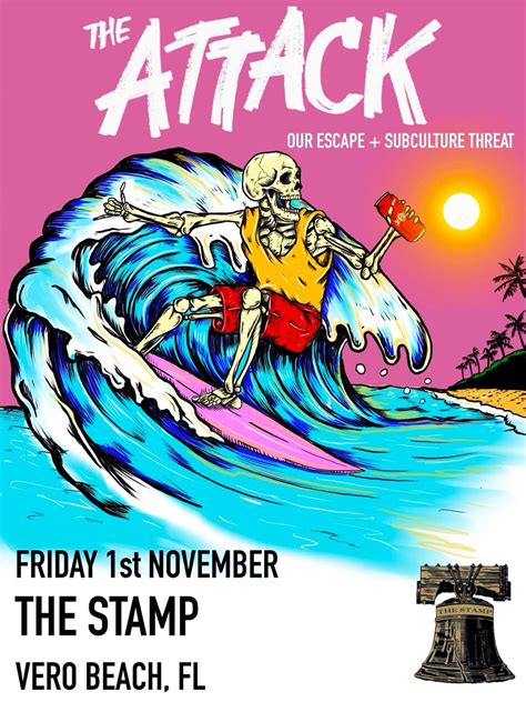The Attack, Subculture Threat, Our Escape, 2015 13th Ave, Vero Beach ...