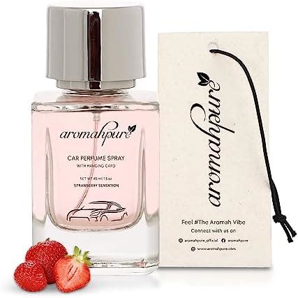 Aromahpure Fruity Car Perfume Spray with Hanging Card | 45ml ...