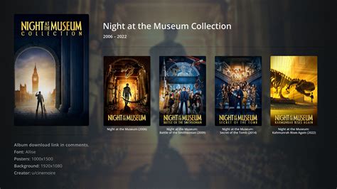 [Collection] Night at the Museum (2006-2022) : r/PlexPosters