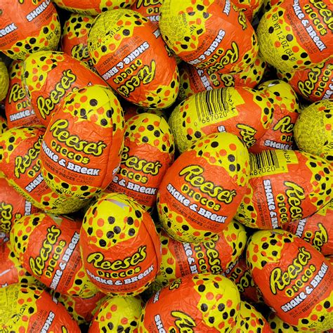 Buy Reeses Pieces Shake and Break Milk Chocolate Easter Eggs Candy ...