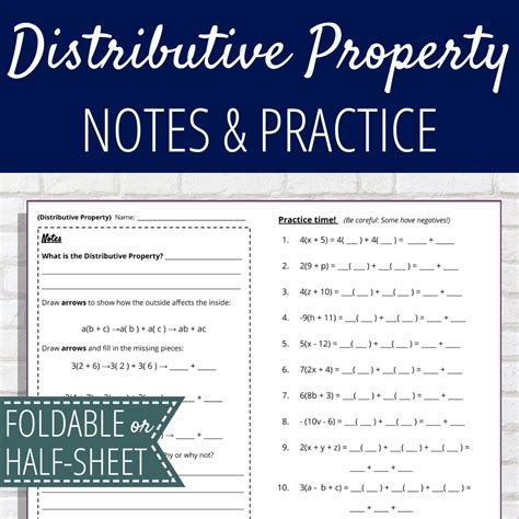 Image result for Distributive Property Example with Variables