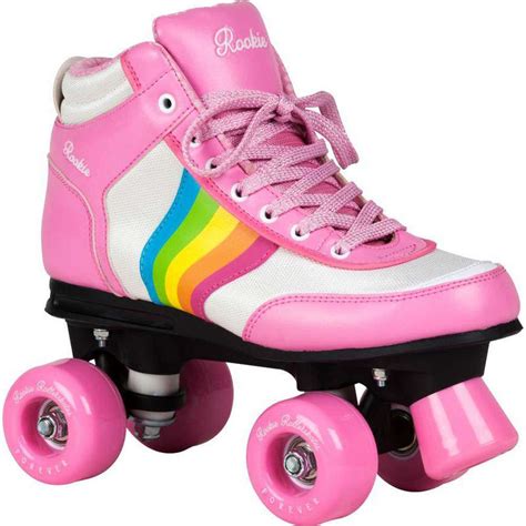 Rookie Rollerskates Forever Rainbow Pink Multi | Fun-Sport-Vision