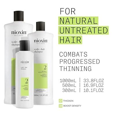 Nioxin System 2 Scalp + Hair Thickening Shampoo for India | Ubuy