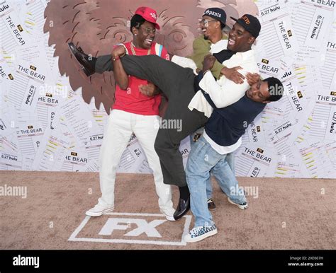 (L-R) Tyler The Creator, Travis Bennett, Lionel Boyce, and Jasper Dolphin at the FX's THE BEAR ...