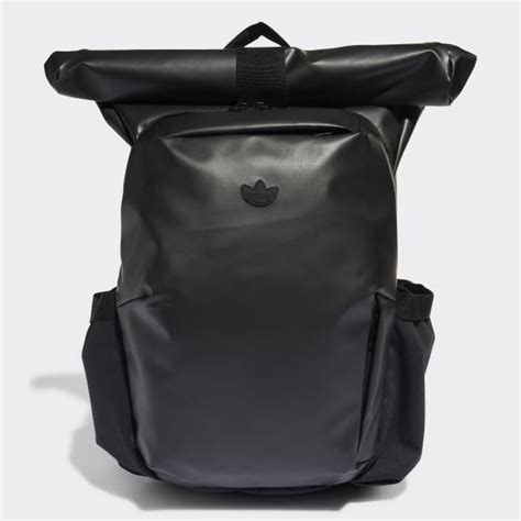 adidas Rifta Roll-Top Backpack - Black | Free Shipping with adiClub
