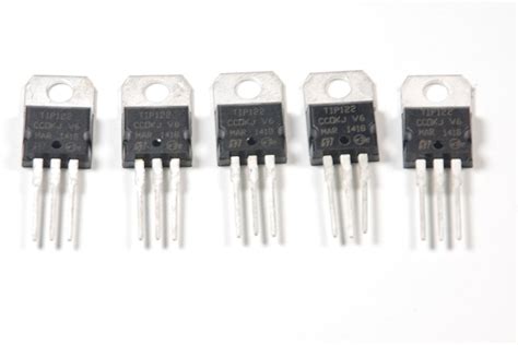 Zigshash Audio Darlington Transistor TIP 122, NPN,5A,100V, Set of 5pcs ...