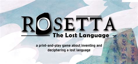 Rosetta: The Lost Language by mxjasperbeatrix
