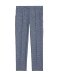 Buy Slim Fit Puppytooth Stretch Suit Trousers at Marks & Spencer