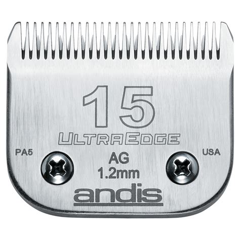 Andis Clipper Blade Ultra Edge Size 15 - Woonona Petfood & Produce