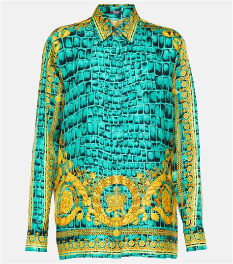 Versace Men Silk Shirts