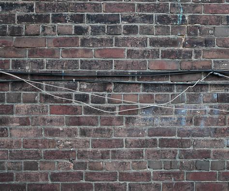 Download wallpaper wall, brick, texture, cable, section textures in ...
