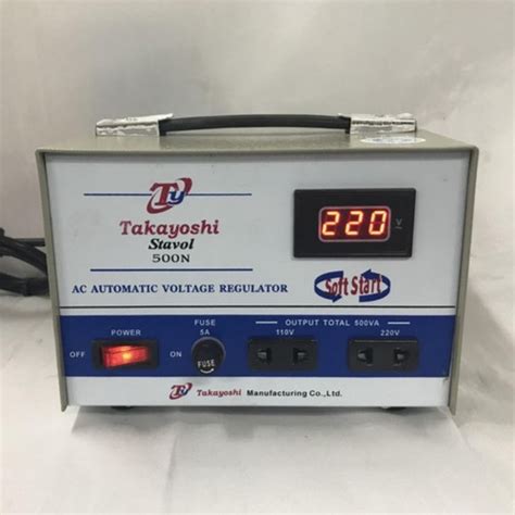 Jual TAKAYOSHI STAVOL/STABILIZER 500 WATT - Jakarta Barat - Electrical ...