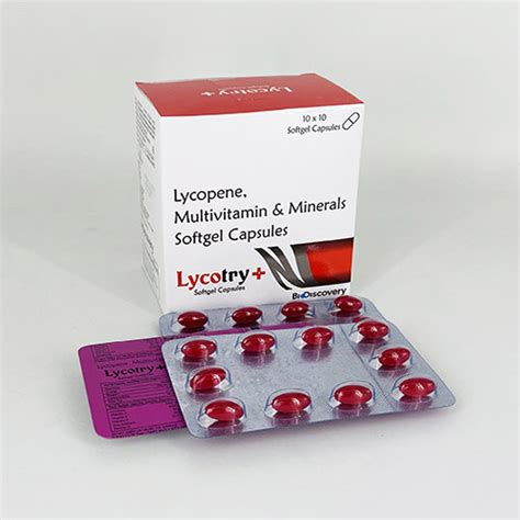 LYCOTRY-PLUS Softgel Capsules Biodiscovery Lifesciences Pvt.Ltd.
