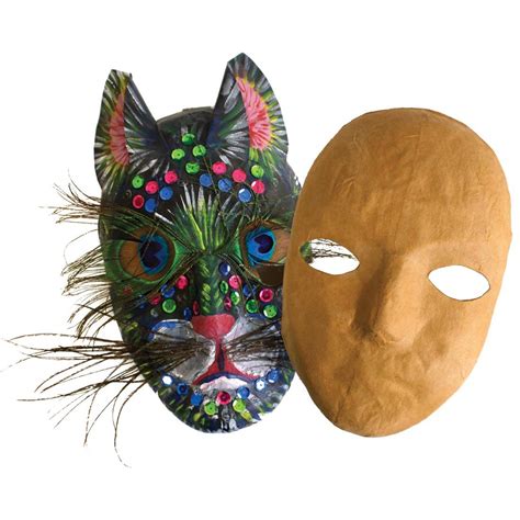 Papier Mache Masks To Decorate | Shelly Lighting