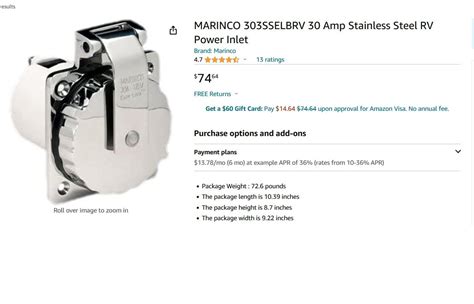 Image result for inTech Trailers Shore Power Inlet