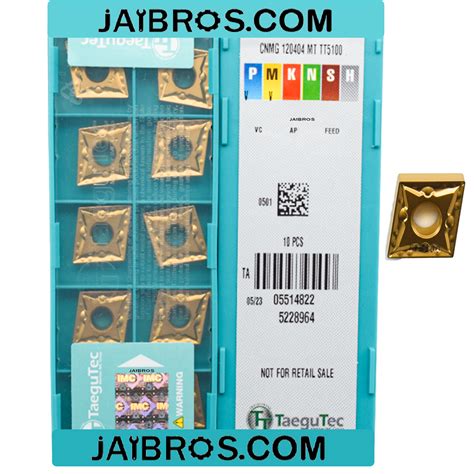 Jaibros: Buy CNMG120404 Inserts Pack | Cutting Tools