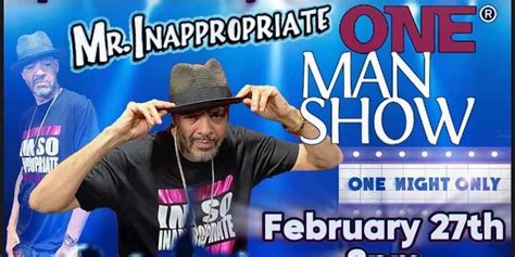 Inappropriate Nights Presents: Mr. Inappropriate 1 Mic Stand, 1155 ...