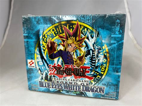 Yugioh 1st Edition Legend of Blue Eyes White Dragon Booster Box Sealed 24 Packs | eBay