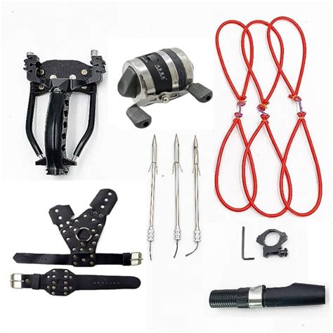 Marksman® Top Metal Fishing Slingshot Catapult Gulel Combo Set (Fishing ...