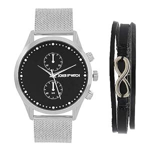 Buy Joker & Witch Stainless Steel Men Joker&Witch Massimo Analogue ...