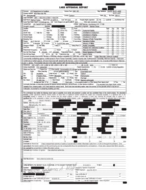 Fillable Online land appraisal report land appraisal report ...