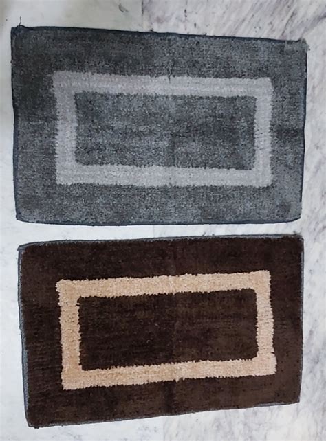 Buy Story@Home Door Mat Set of 2, Anti-Skid Cotton Blend Kitchen Rugs ...