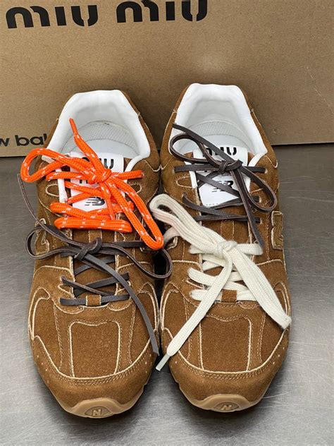 Miu Miu New Balance 530 Kadin ayakkabi Yeni Sezon Taba Classic