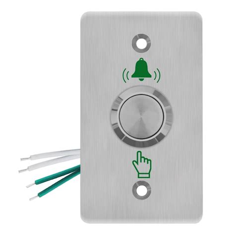GAGALOR Waterproof IP67 Door Bell Button Switch Stainless Steel NO&NC ...