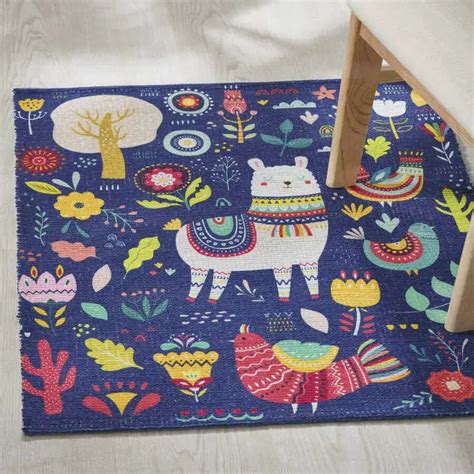 Kids Room Dhurrie Carpet 2x3 Feet | Children's Floor Mat