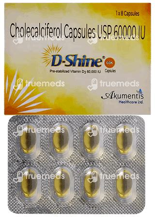 D Shine 60k Capsule 8: Uses, Side Effects, Price & Substitutes