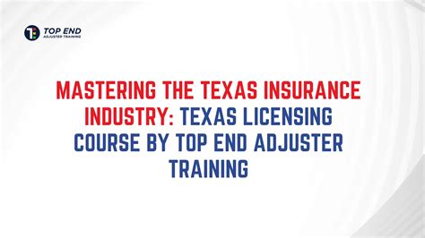Mastering the Texas Insurance Industry: Texas Licensing Course by Top ...