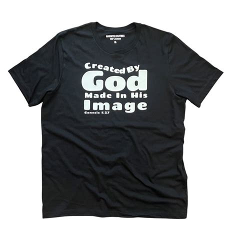 Buy Created in the Image of God Shirt Online In India - Etsy India