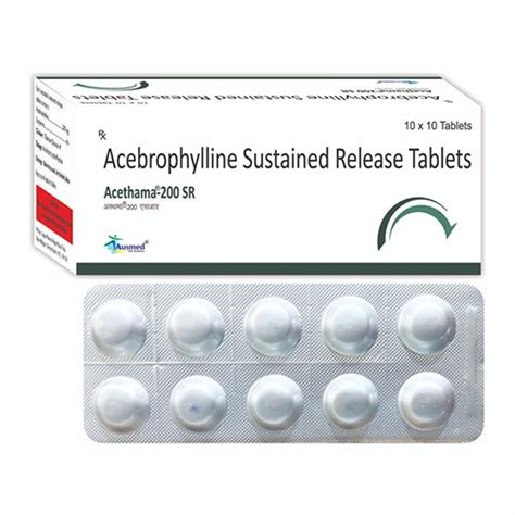 Acebrophylline Sustained Release Tablets - Suitable for All, Best Price