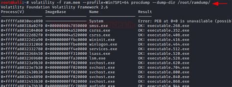 Memory Forensics: Using Volatility Framework - Hacking Articles