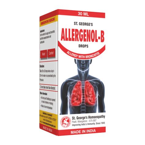 BUY St. George Allergenol B Tablet 30tab DISCOUNT 55% OFF CoD | Homeonherbs
